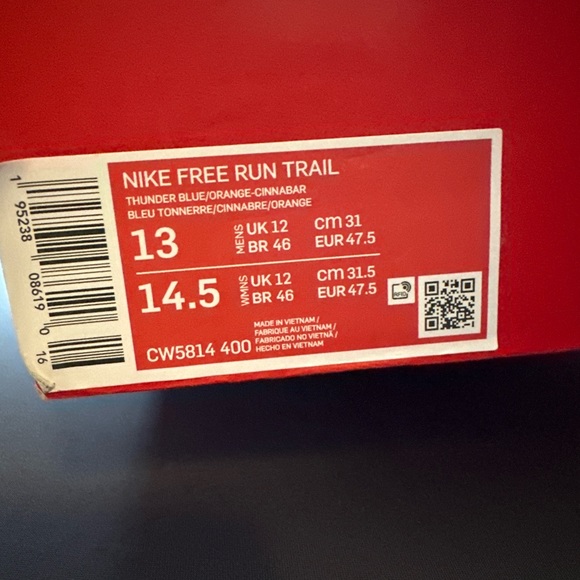BNIB Nike Trail Free Run Men’s Size 13 - Picture 2 of 2